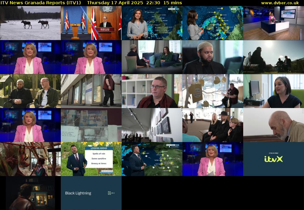 ITV News Granada Reports (ITV1) Thursday 17 April 2025 22:30 - 22:45