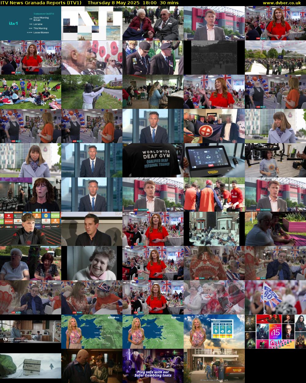 ITV News Granada Reports (ITV1) Thursday 8 May 2025 18:00 - 18:30