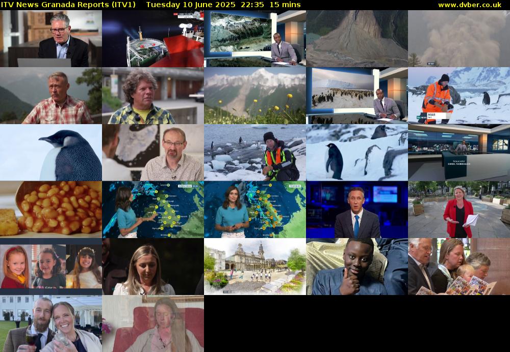 ITV News Granada Reports (ITV1) Tuesday 10 June 2025 22:35 - 22:50