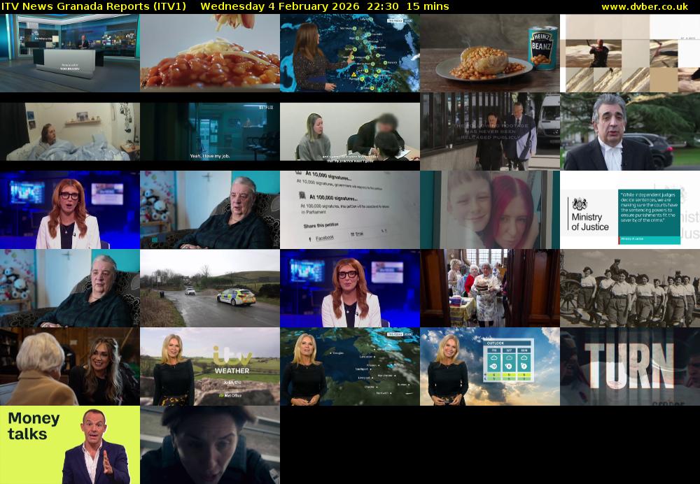 ITV News Granada Reports (ITV1) Wednesday 4 February 2026 22:30 - 22:45
