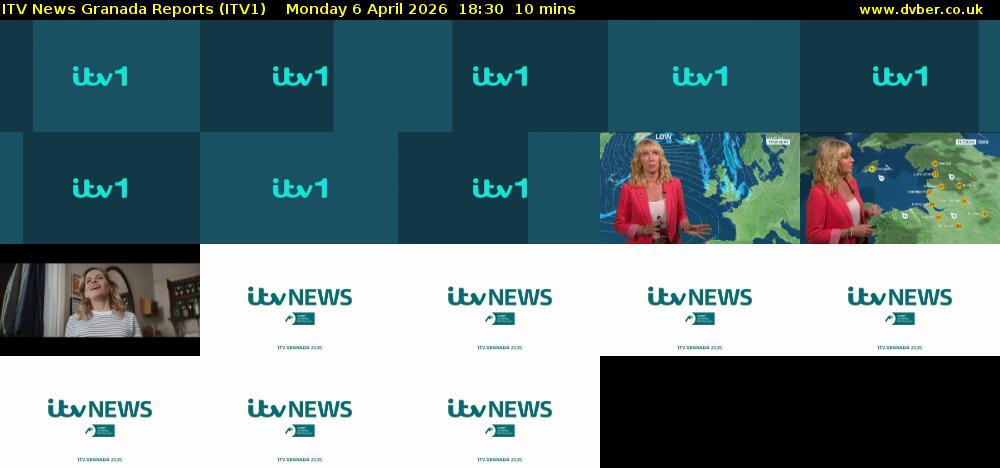 ITV News Granada Reports (ITV1) Monday 6 April 2026 18:30 - 18:40