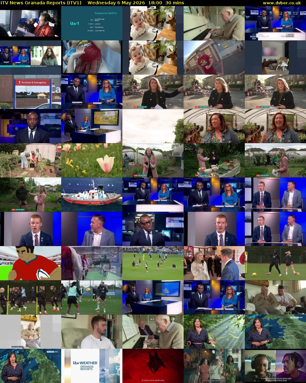 ITV News Granada Reports (ITV1) Wednesday 6 May 2026 18:00 - 18:30