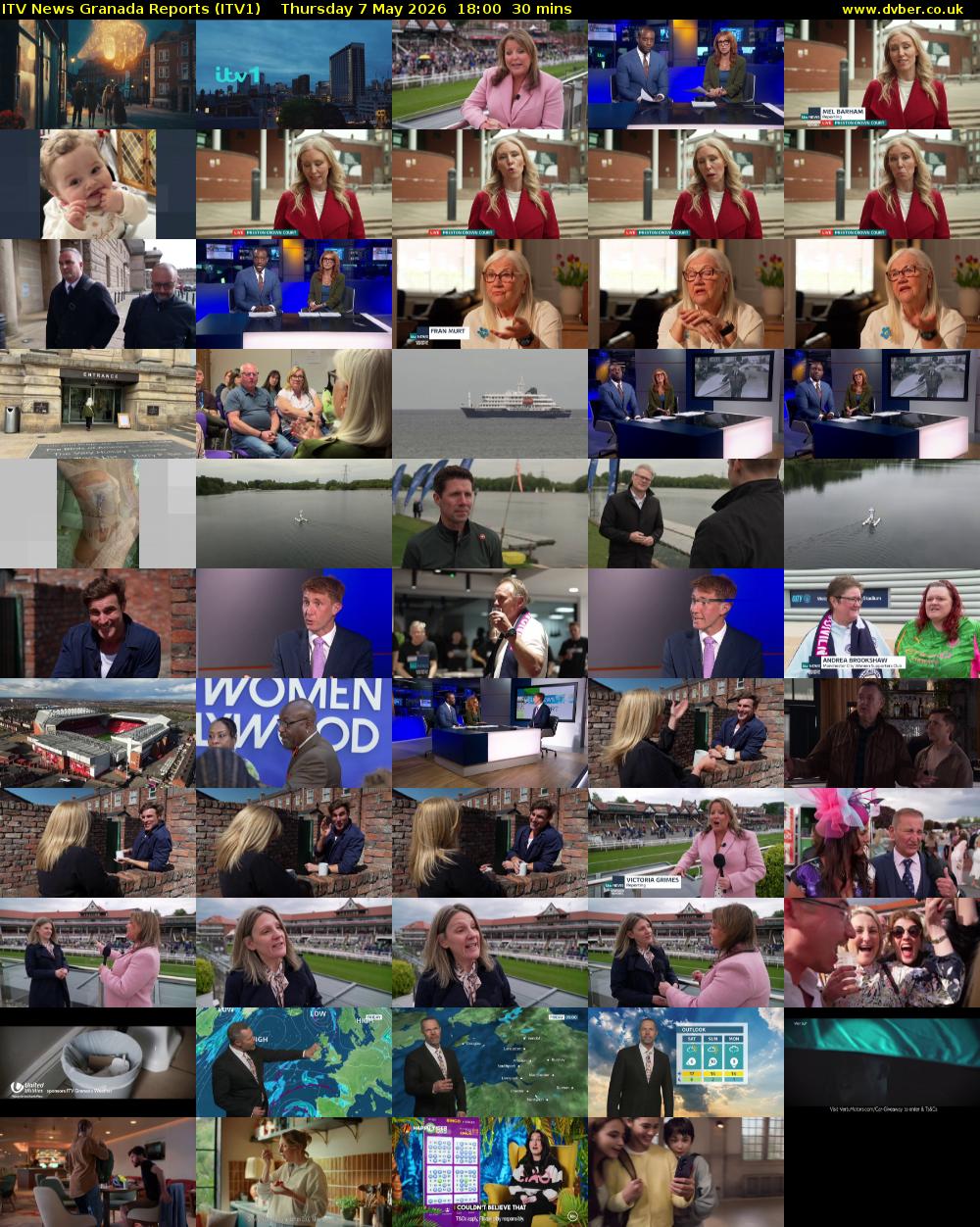 ITV News Granada Reports (ITV1) Thursday 7 May 2026 18:00 - 18:30