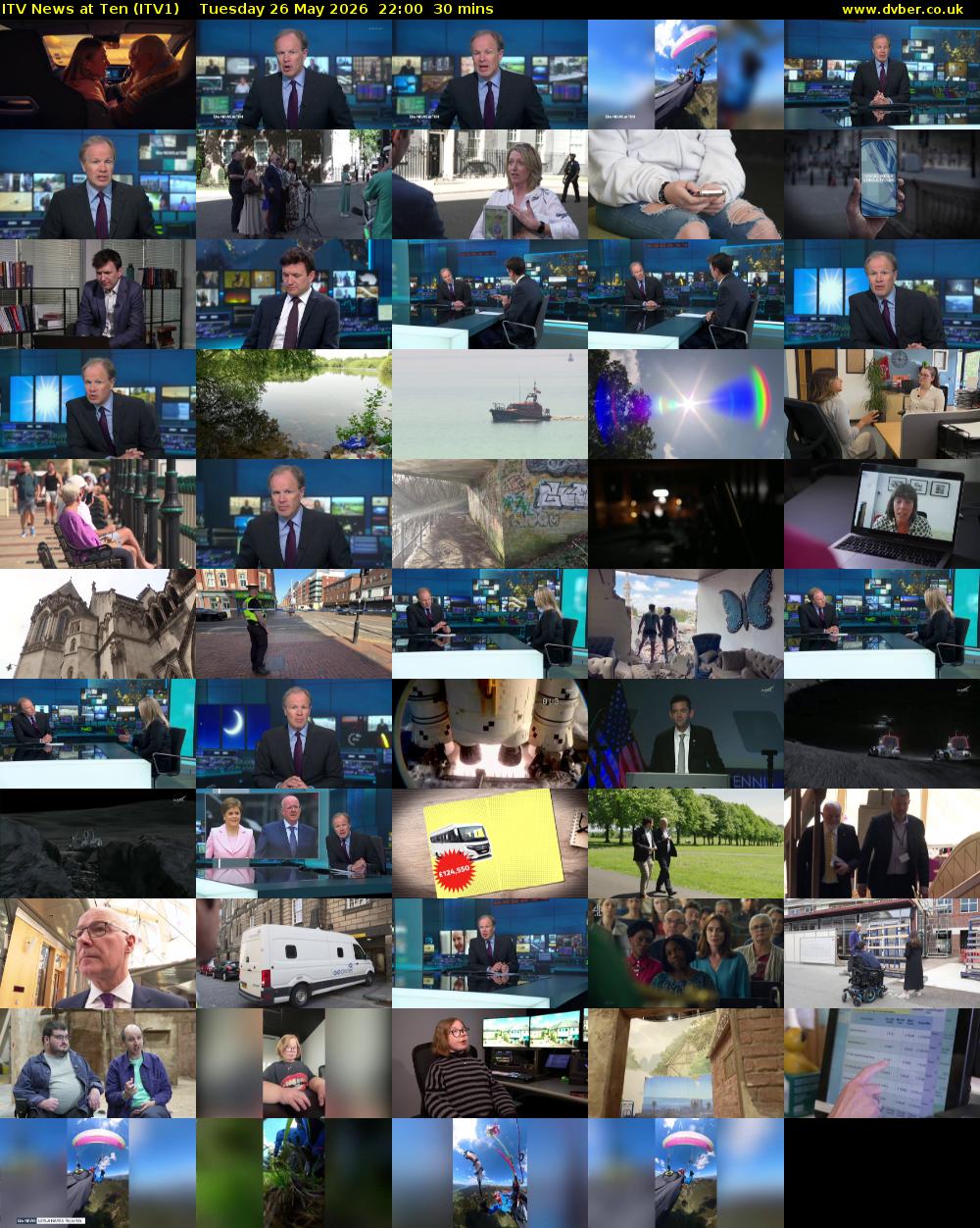 ITV News at Ten (ITV1) Tuesday 26 May 2026 22:00 - 22:30