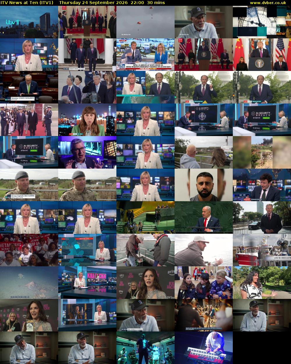ITV News at Ten (ITV1) Thursday 24 September 2026 22:00 - 22:30