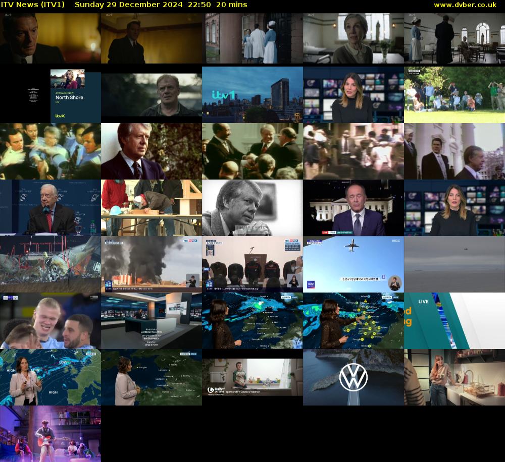 ITV News (ITV1) Sunday 29 December 2024 22:50 - 23:10
