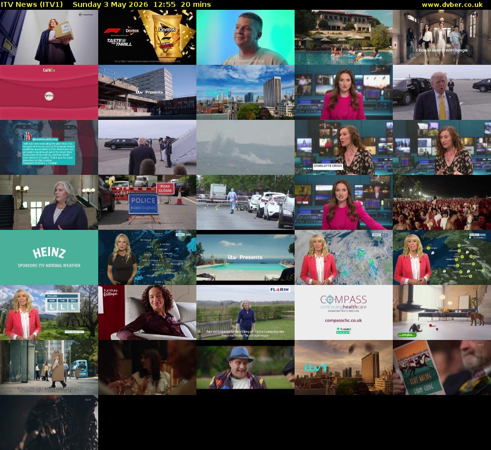 ITV News (ITV1) Sunday 3 May 2026 12:55 - 13:15