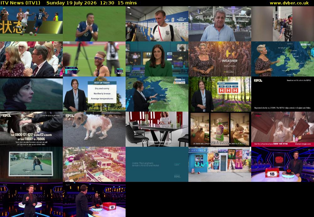 ITV News (ITV1) Sunday 19 July 2026 12:30 - 12:45
