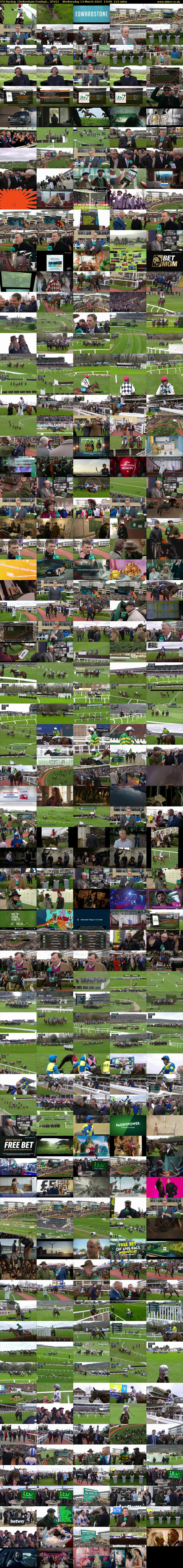 ITV Racing: Cheltenham Festival... (ITV1) Wednesday 13 March 2024 13:00 - 16:30