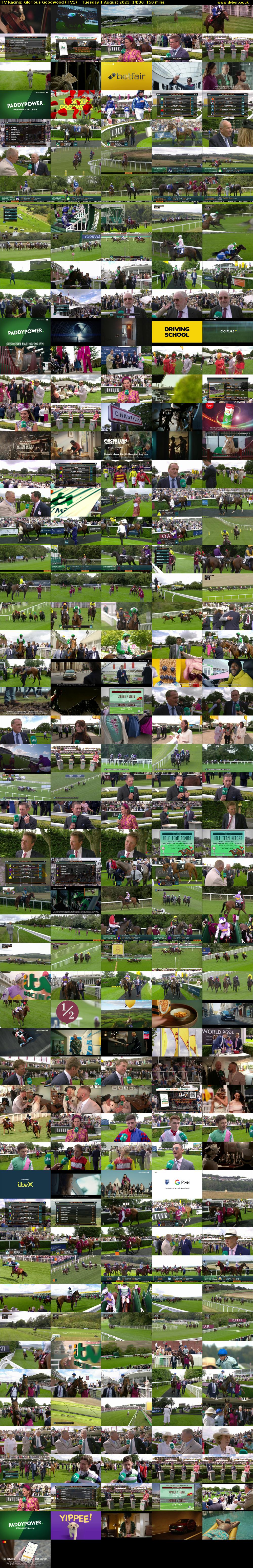 ITV Racing: Glorious Goodwood (ITV1) Tuesday 1 August 2023 14:30 - 17:00