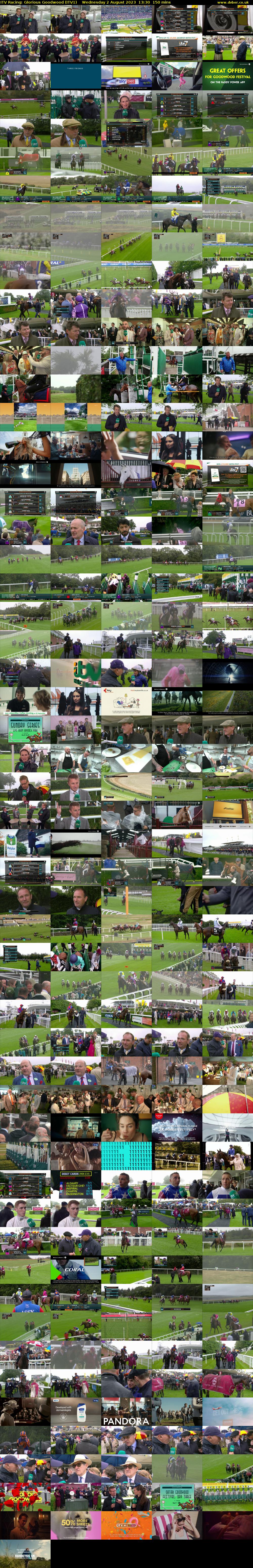 ITV Racing: Glorious Goodwood (ITV1) Wednesday 2 August 2023 13:30 - 16:00