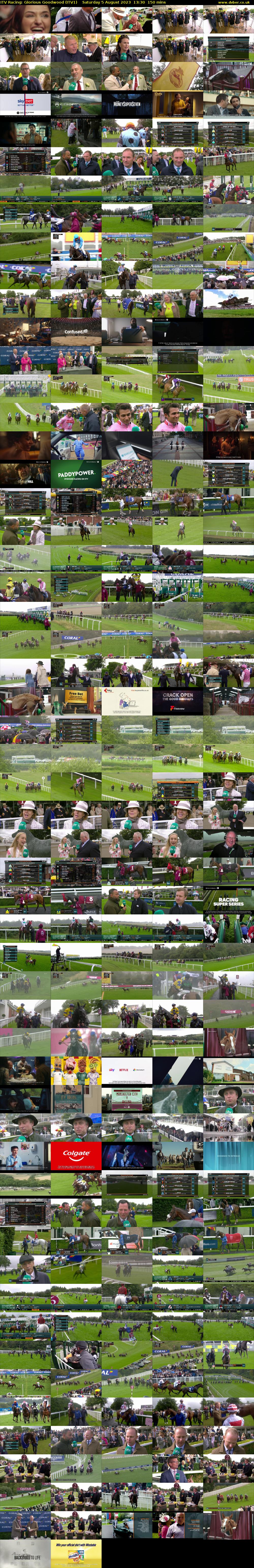 ITV Racing: Glorious Goodwood (ITV1) Saturday 5 August 2023 13:30 - 16:00
