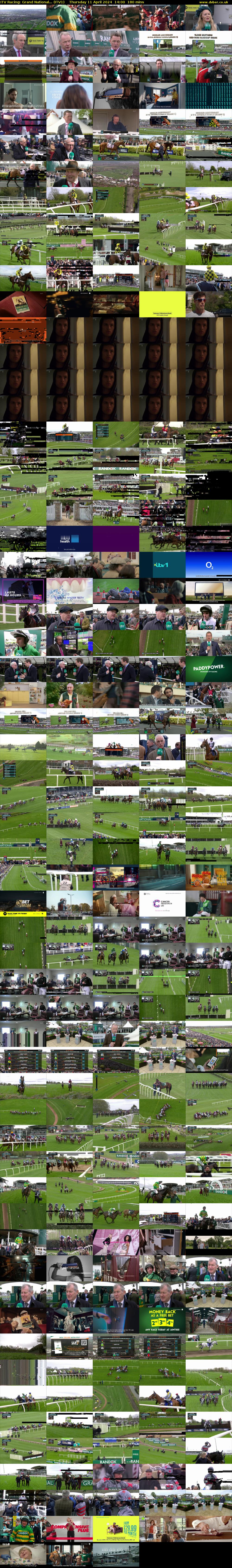 ITV Racing: Grand National... (ITV1) Thursday 11 April 2024 14:00 - 17:00