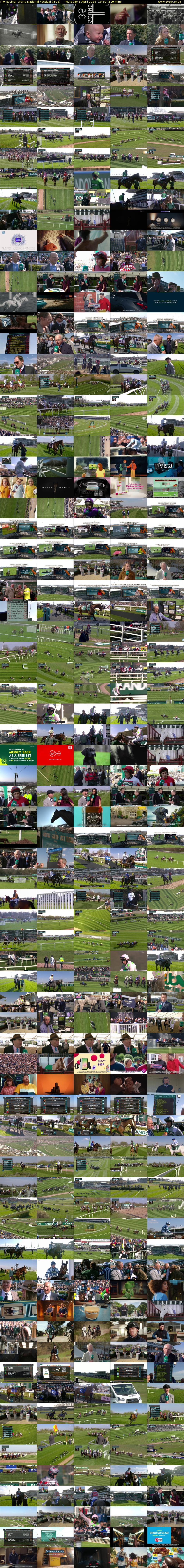 ITV Racing: Grand National Festival (ITV1) Thursday 3 April 2025 13:30 - 17:00