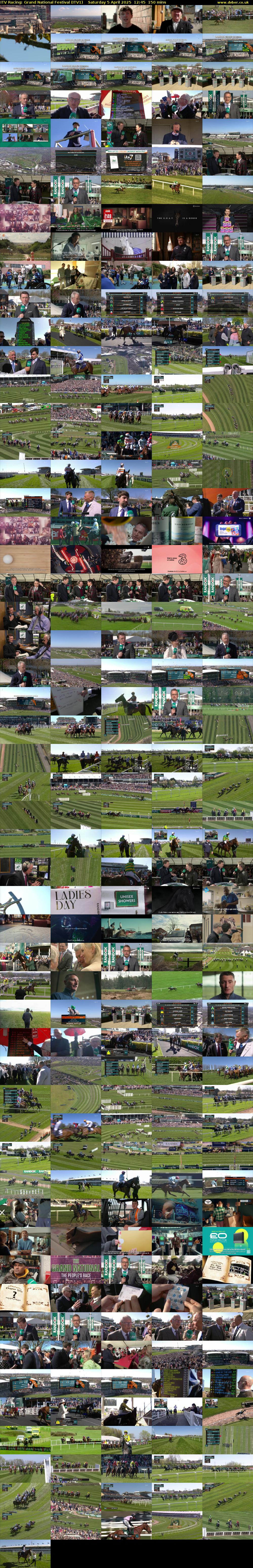 ITV Racing: Grand National Festival (ITV1) Saturday 5 April 2025 12:45 - 15:15