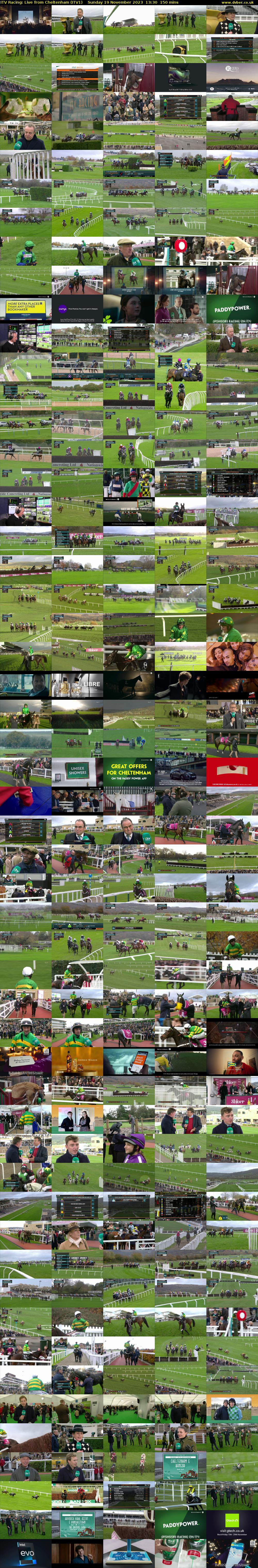 ITV Racing: Live from Cheltenham (ITV1) Sunday 19 November 2023 13:30 - 16:00