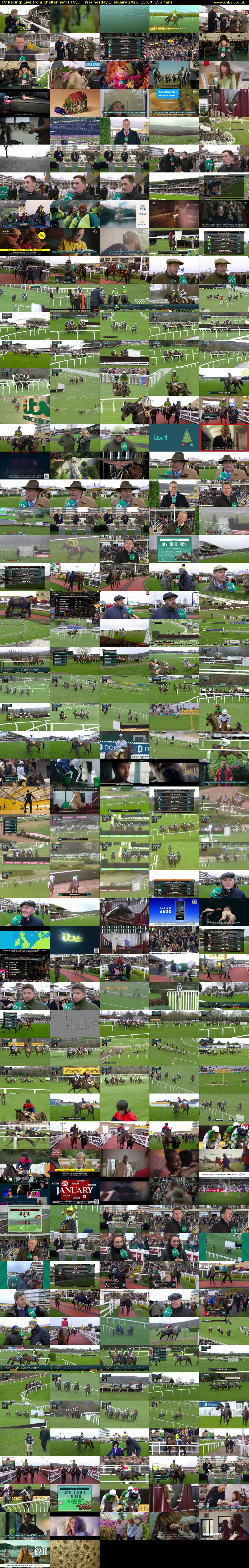 ITV Racing: Live from Cheltenham (ITV1) Wednesday 1 January 2025 13:00 - 15:35