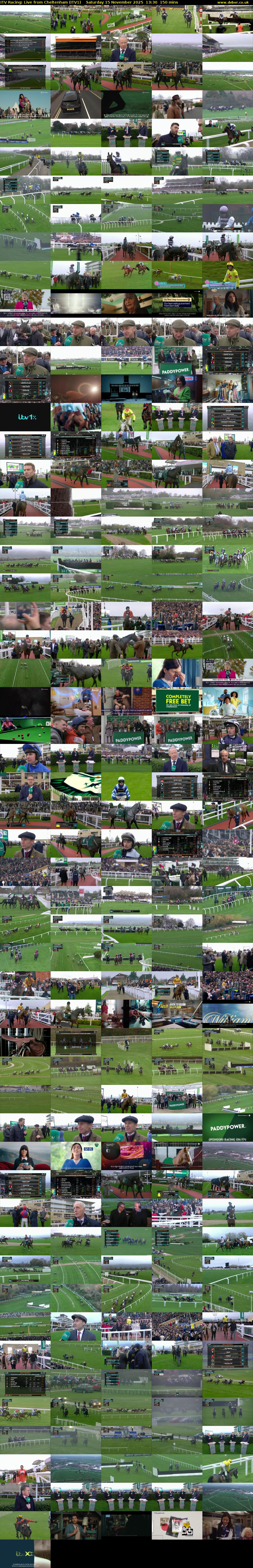 ITV Racing: Live from Cheltenham (ITV1) Saturday 15 November 2025 13:30 - 16:00