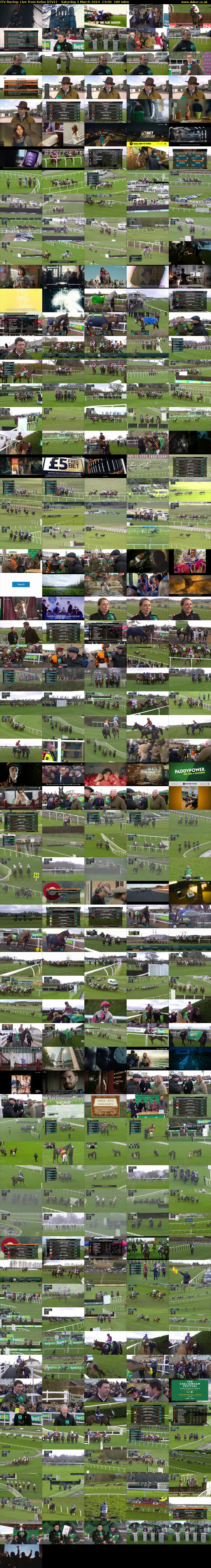 ITV Racing: Live from Kelso (ITV1) Saturday 2 March 2024 13:00 - 16:00