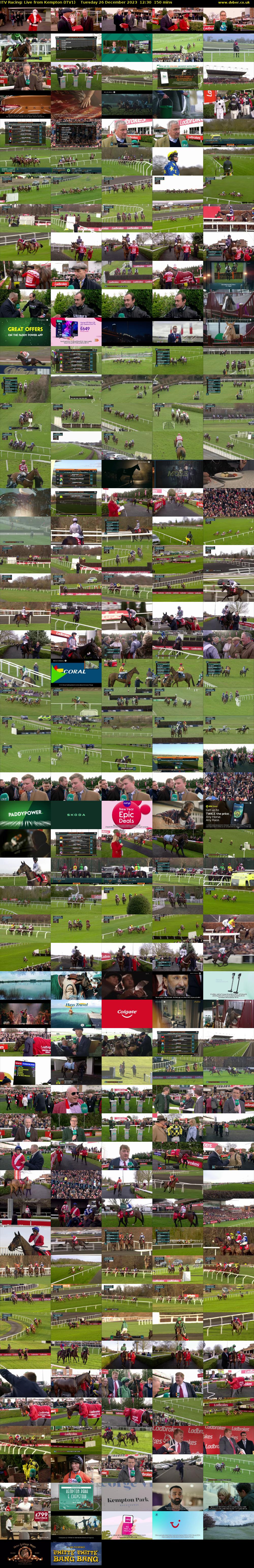 ITV Racing: Live from Kempton (ITV1) Tuesday 26 December 2023 12:30 - 15:00