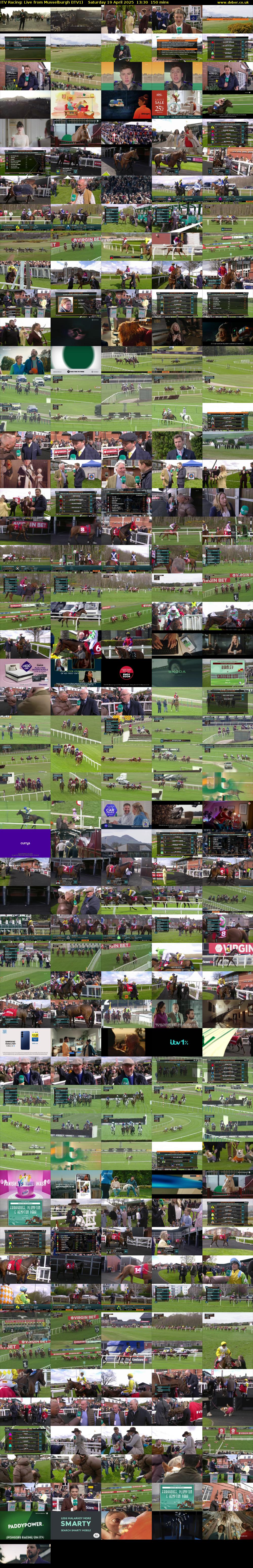ITV Racing: Live from Musselburgh (ITV1) Saturday 19 April 2025 13:30 - 16:00