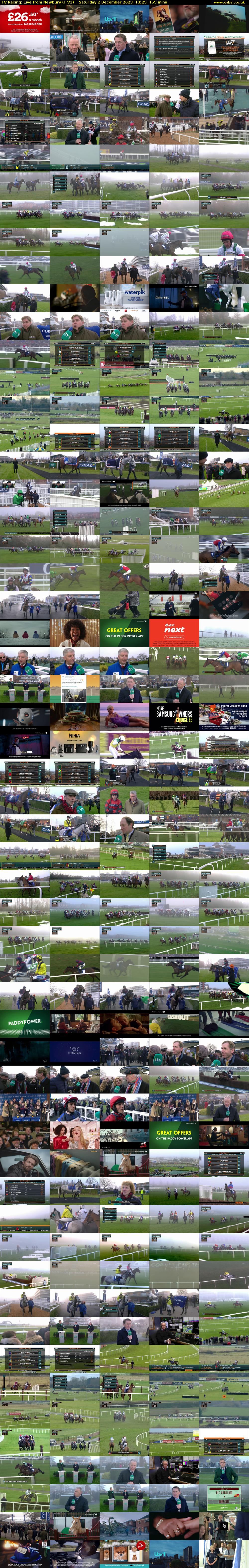 ITV Racing: Live from Newbury (ITV1) Saturday 2 December 2023 13:25 - 16:00