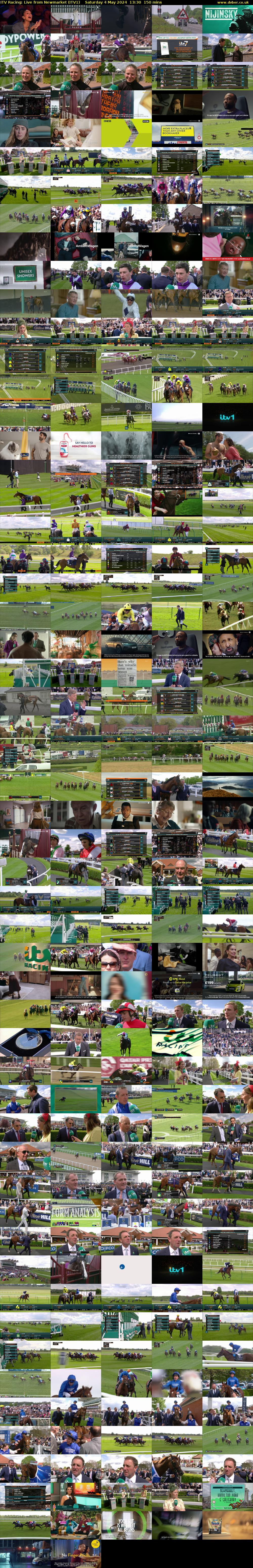 ITV Racing: Live from Newmarket (ITV1) Saturday 4 May 2024 13:30 - 16:00