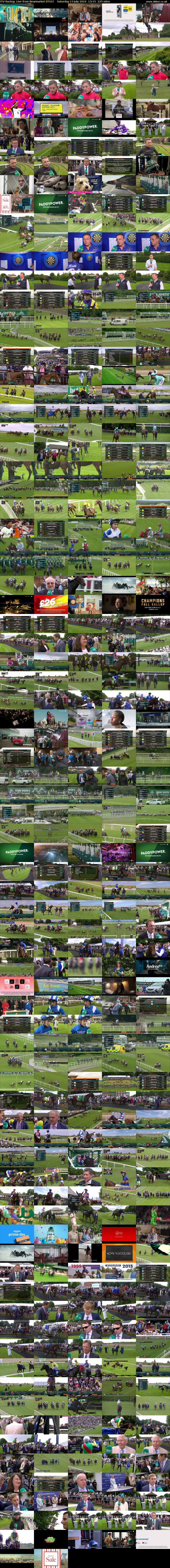 ITV Racing: Live from Newmarket (ITV1) Saturday 13 July 2024 13:15 - 17:00