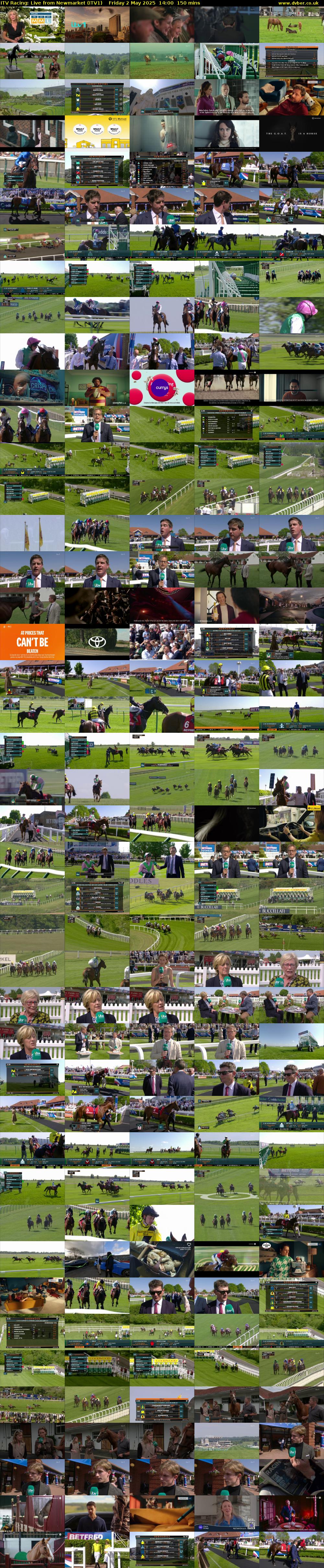 ITV Racing: Live from Newmarket (ITV1) Friday 2 May 2025 14:00 - 16:30