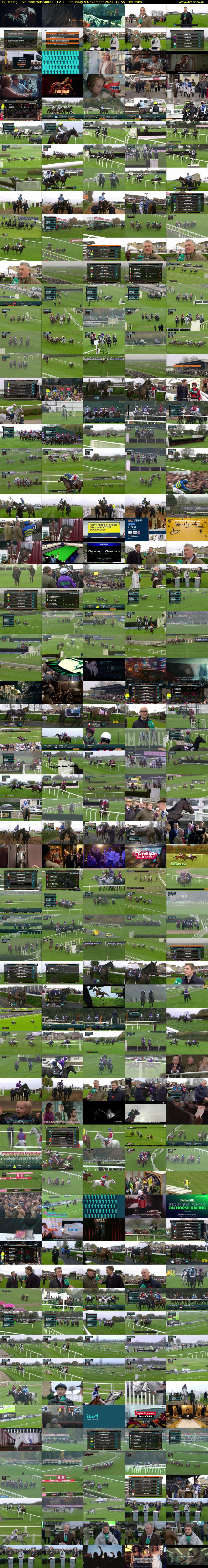 ITV Racing: Live from Wincanton (ITV1) Saturday 9 November 2024 12:55 - 16:00