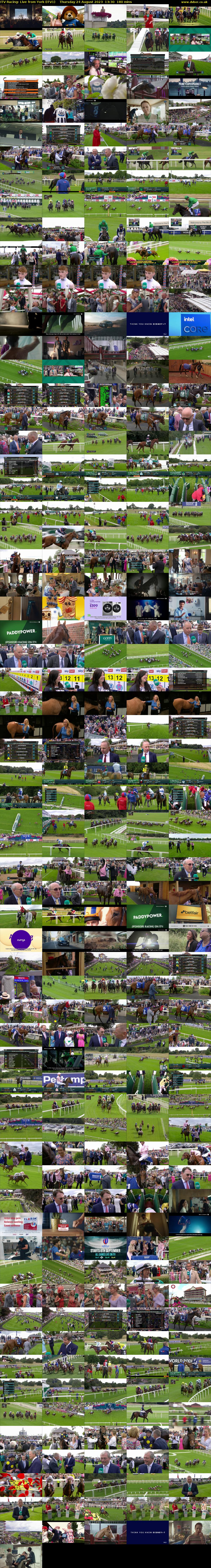 ITV Racing: Live from York (ITV1) Thursday 24 August 2023 13:30 - 16:30