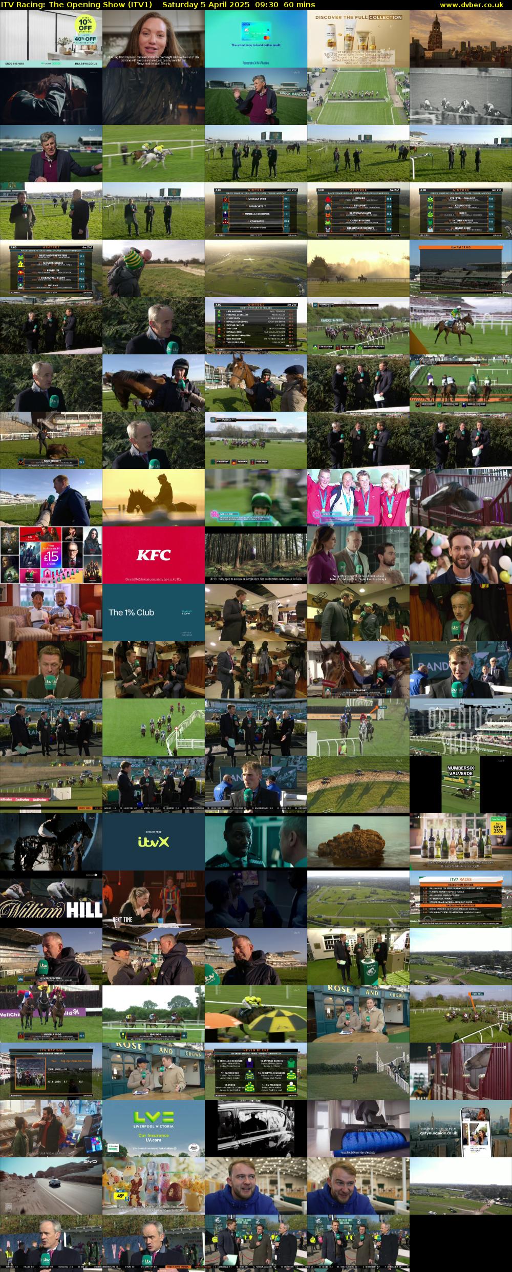 ITV Racing: The Opening Show (ITV1) Saturday 5 April 2025 09:30 - 10:30
