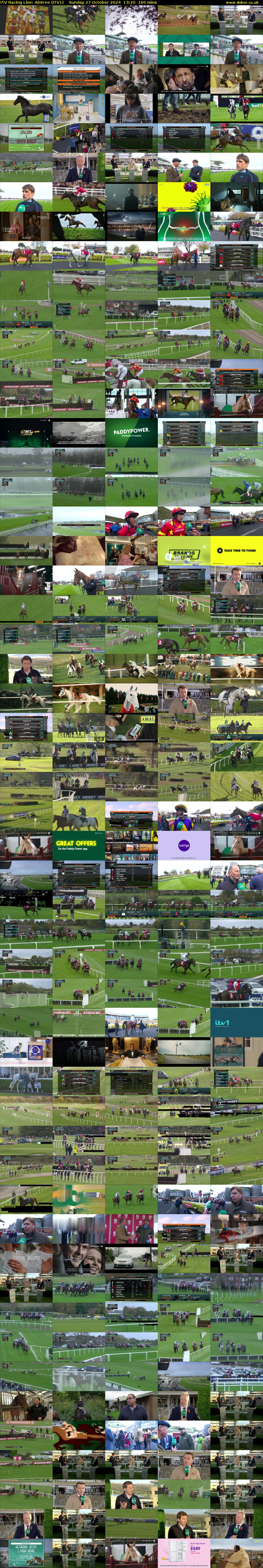 ITV Racing Live: Aintree (ITV1) Sunday 27 October 2024 13:20 - 16:00