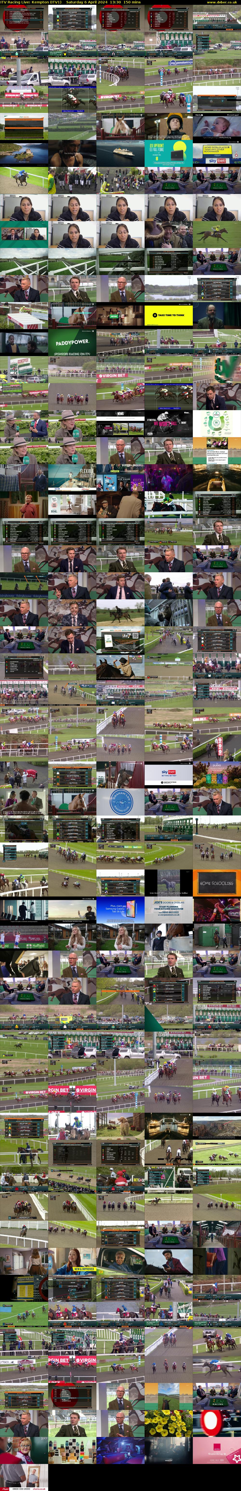 ITV Racing Live: Kempton (ITV1) Saturday 6 April 2024 13:30 - 16:00