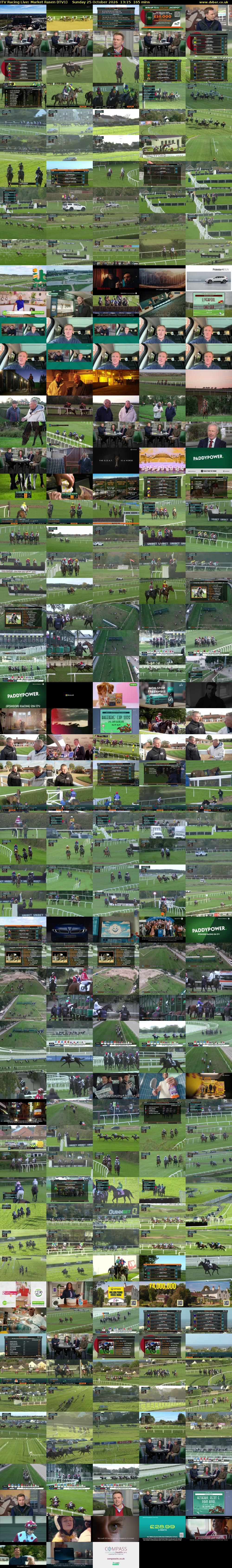 ITV Racing Live: Market Rasen (ITV1) Sunday 25 October 2026 13:15 - 16:00