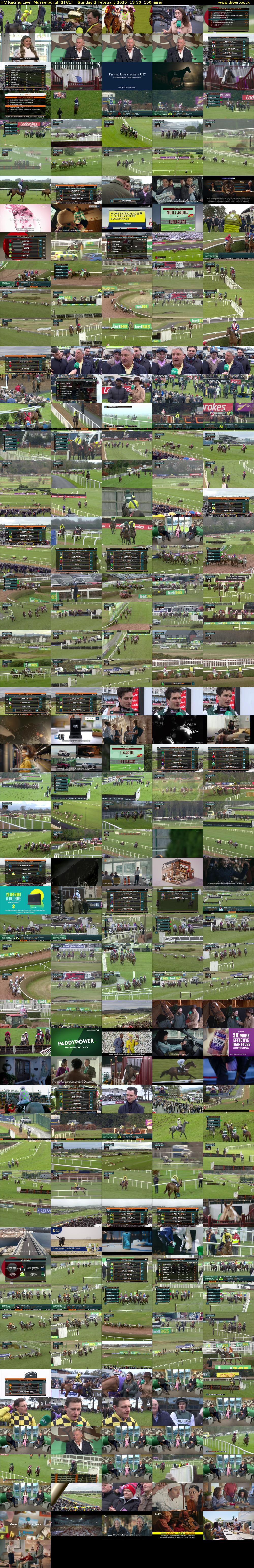 ITV Racing Live: Musselburgh (ITV1) Sunday 2 February 2025 13:30 - 16:00