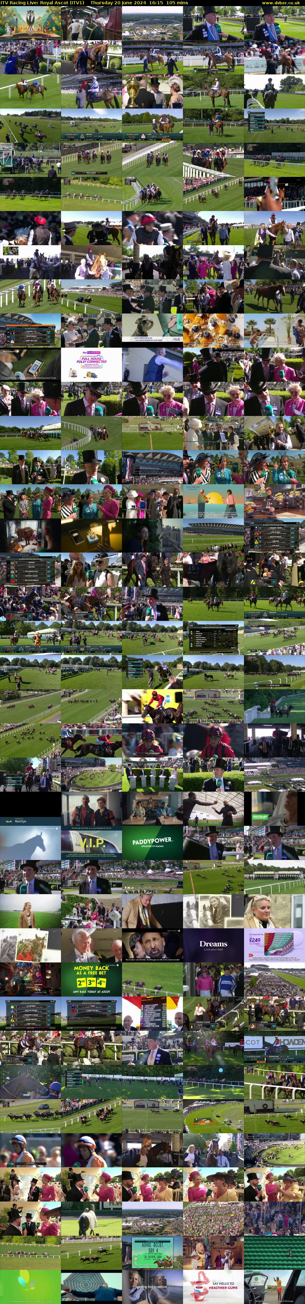 ITV Racing Live: Royal Ascot (ITV1) Thursday 20 June 2024 16:15 - 18:00