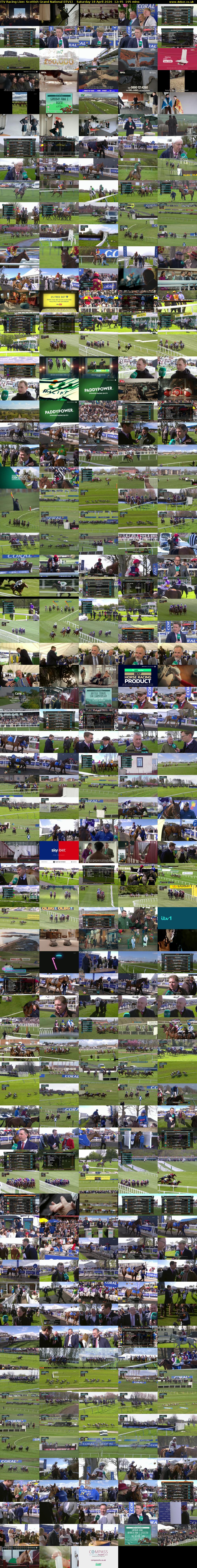 ITV Racing Live: Scottish Grand National (ITV1) Saturday 18 April 2026 12:45 - 16:00