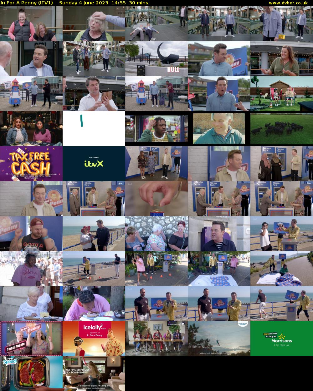 In For A Penny (ITV1) Sunday 4 June 2023 14:55 - 15:25