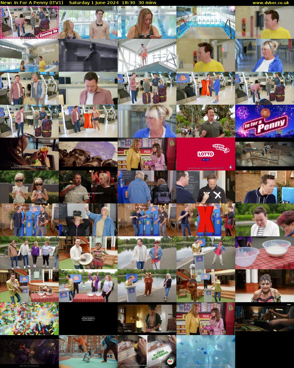 In For A Penny (ITV1) Saturday 1 June 2024 18:30 - 19:00