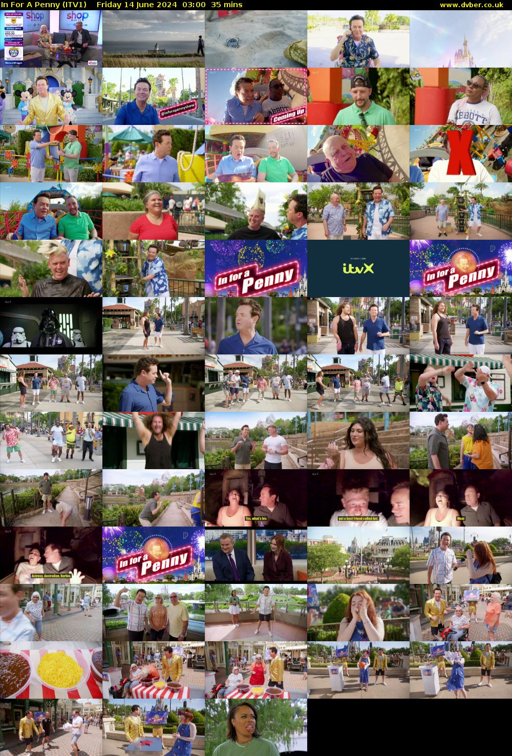 In For A Penny (ITV1) Friday 14 June 2024 03:00 - 03:35