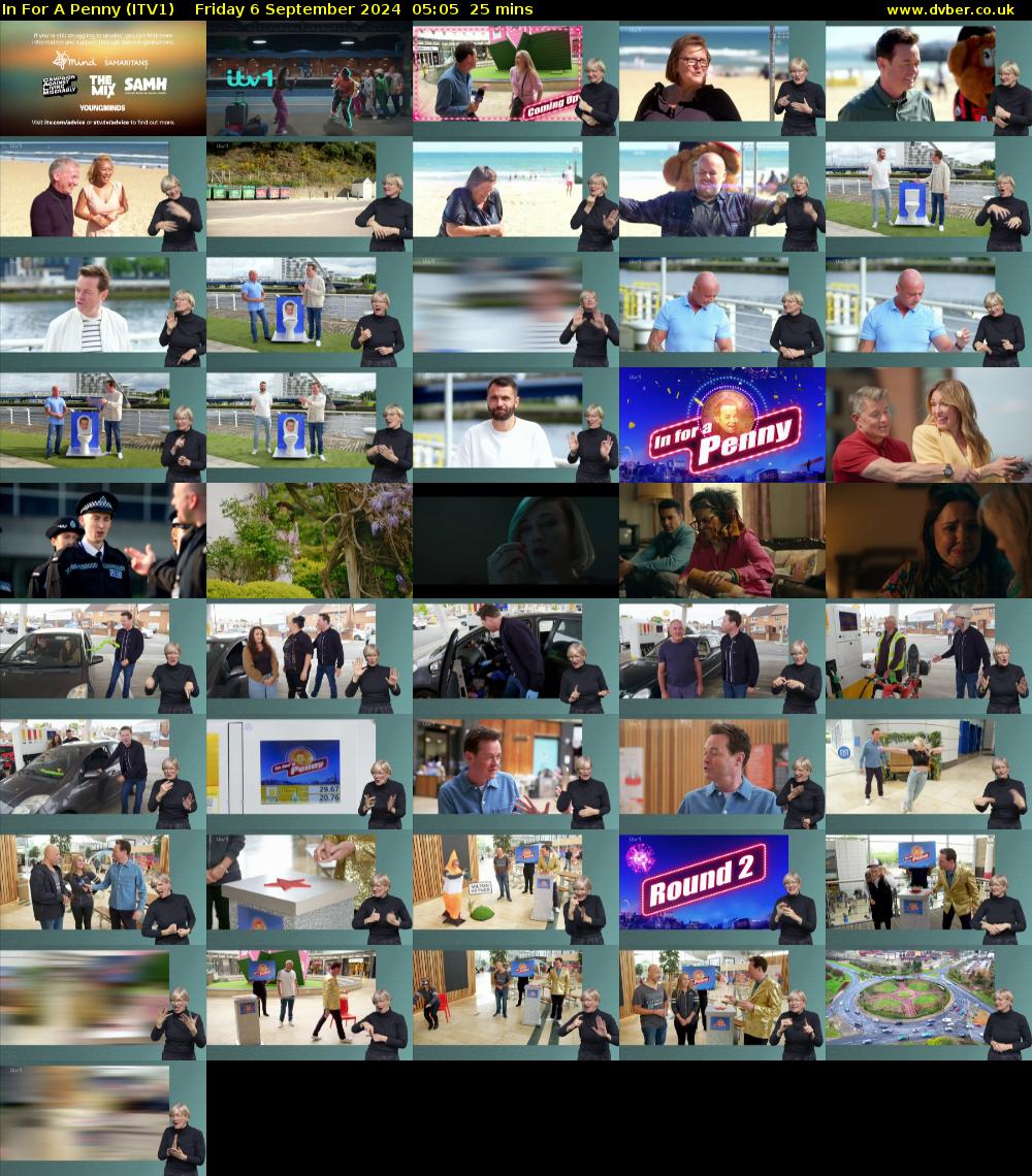 In For A Penny (ITV1) Friday 6 September 2024 05:05 - 05:30