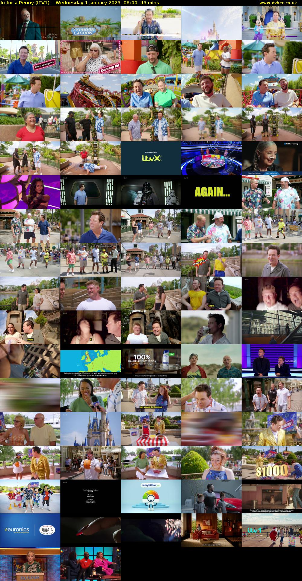 In For A Penny (ITV1) Wednesday 1 January 2025 06:00 - 06:45