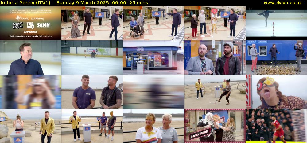 In For A Penny (ITV1) Sunday 9 March 2025 06:00 - 06:25
