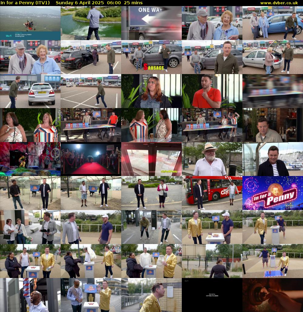 In For A Penny (ITV1) Sunday 6 April 2025 06:00 - 06:25