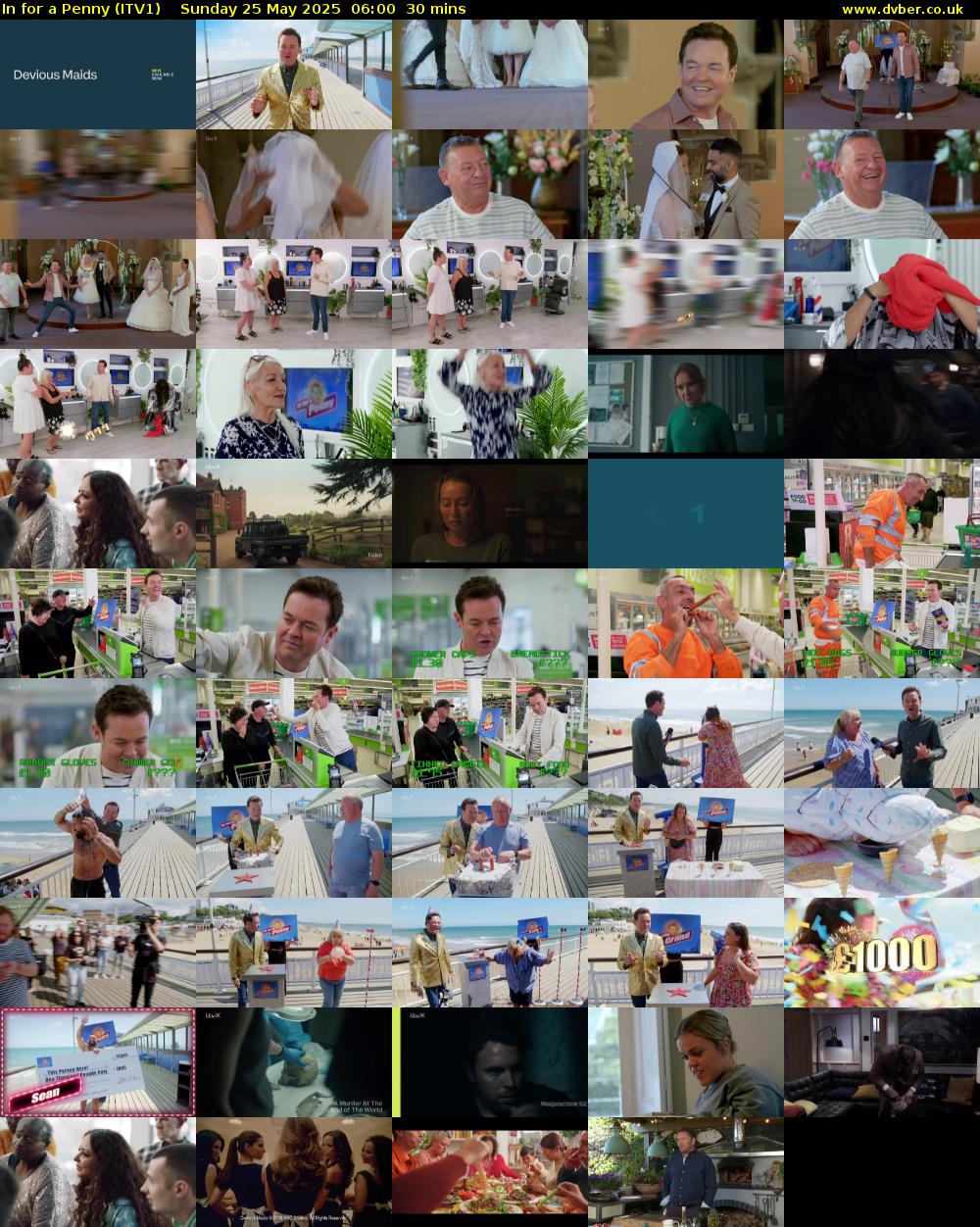 In For A Penny (ITV1) Sunday 25 May 2025 06:00 - 06:30