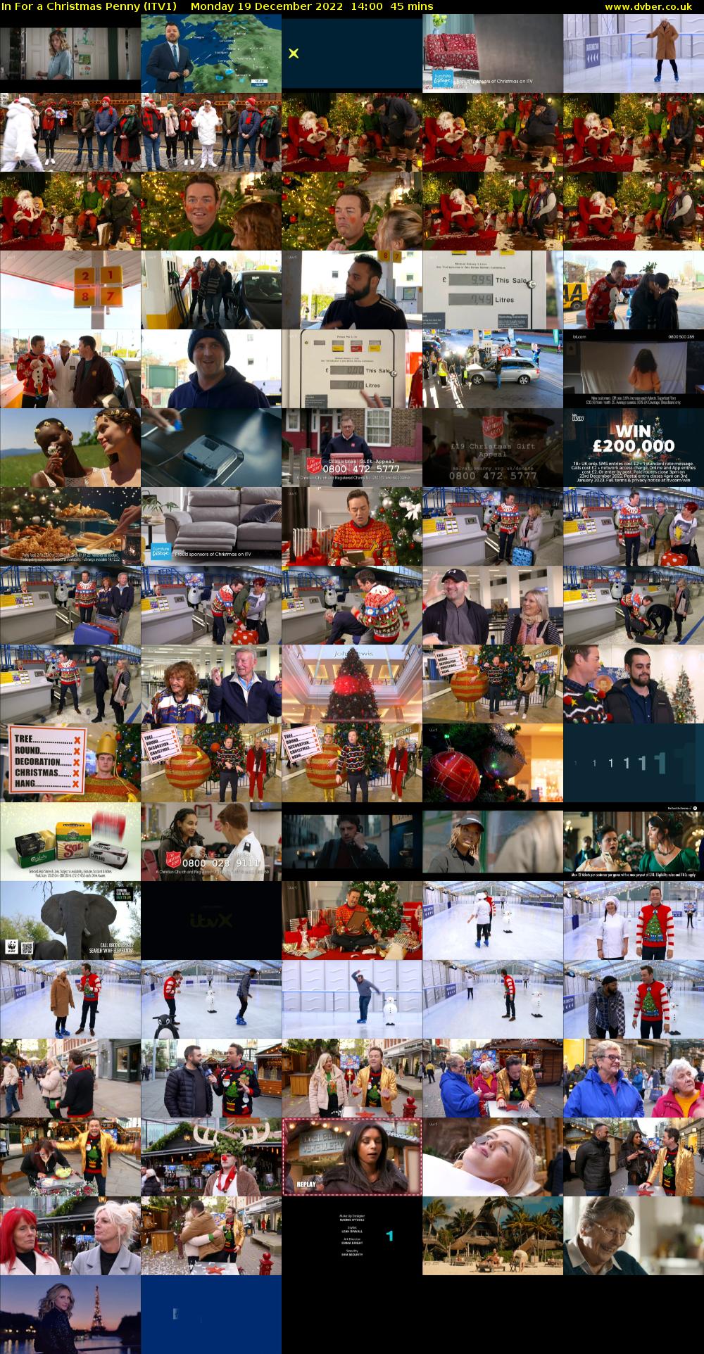 In For a Christmas Penny (ITV1) Monday 19 December 2022 14:00 - 14:45