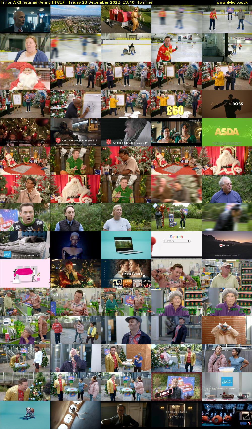 In For a Christmas Penny (ITV1) Friday 23 December 2022 13:40 - 14:25