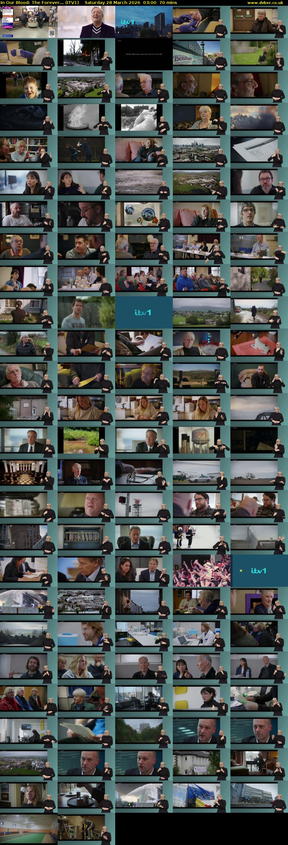 In Our Blood: The Forever... (ITV1) Saturday 28 March 2026 03:00 - 04:10