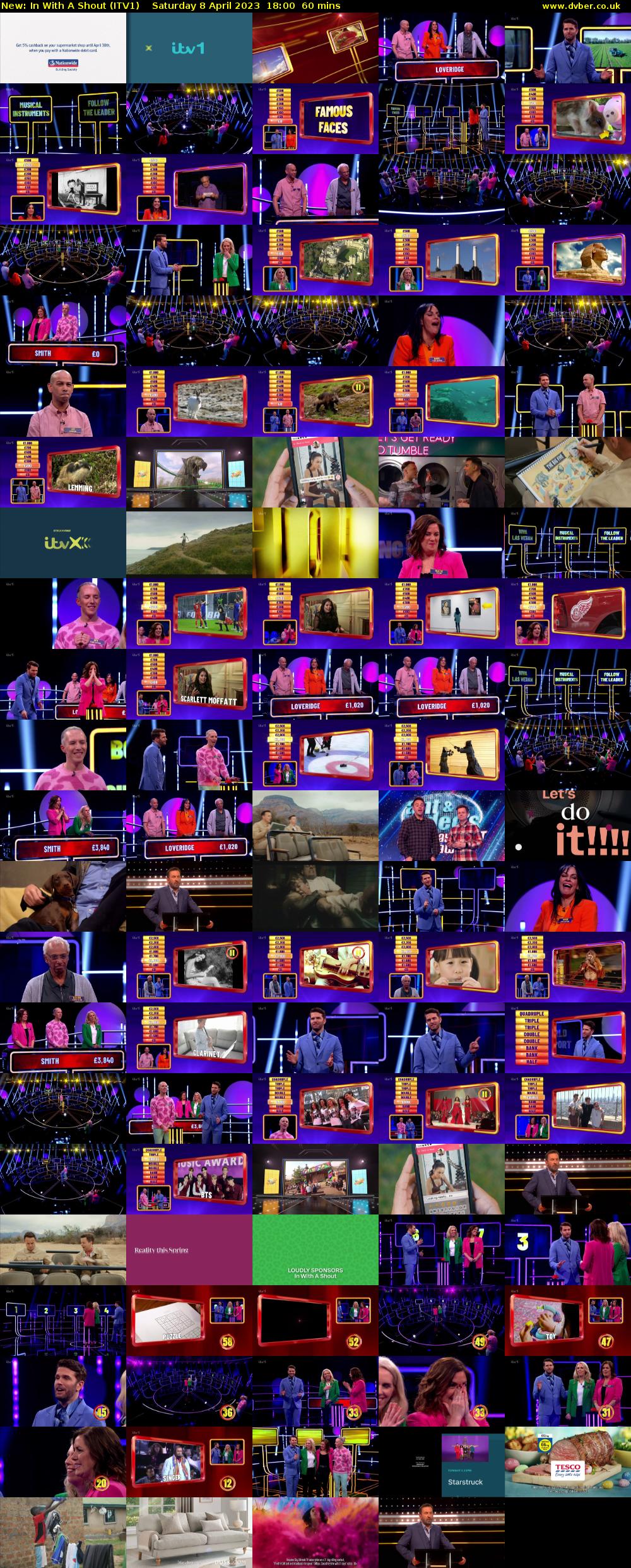 In With A Shout (ITV1) Saturday 8 April 2023 18:00 - 19:00